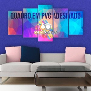 Quadro em PVC Adesivado M2 PVC 3MM M2 4x0 cores   